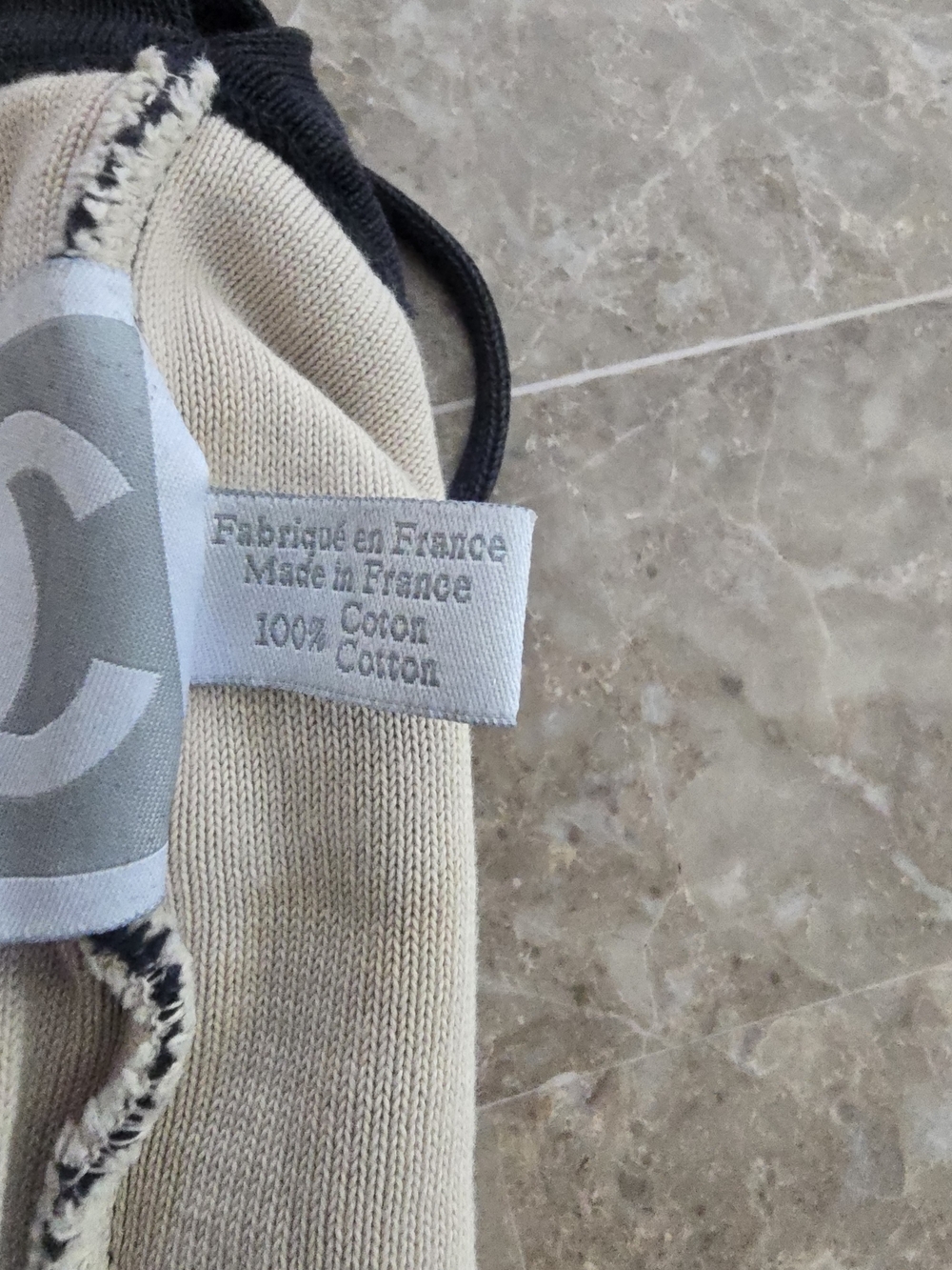 CHANEL Knit Logo CC Backpack - Picture 6 of 8